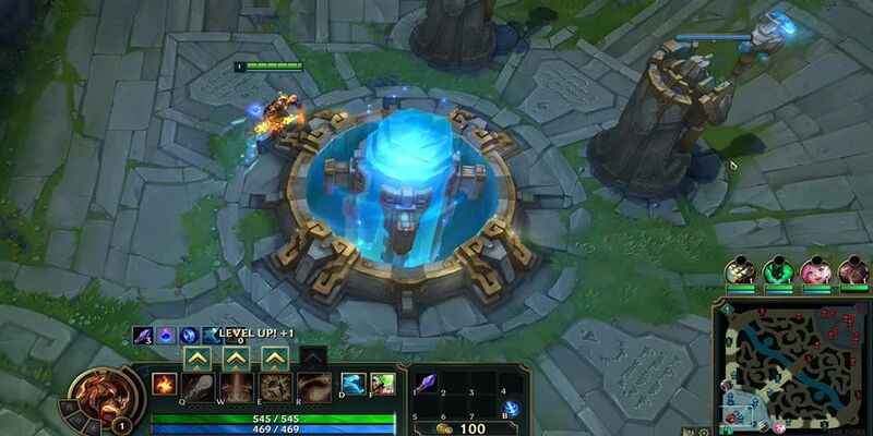Các vị trí quan trọng trong game liên minh